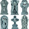 Halloween Outdoor Decor * | Joyin 6Pcs Halloween Foam Tombstone Decorations Halloween Decorations