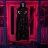 Hanging Decorations * | Joyin Light-Up Hanging Grim Reaper 35In Halloween Decorations