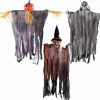 Hanging Decorations * | Joyin 3Pcs Hanging Witch With Bendable Arms 35.3In Halloween Decorations