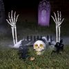 Halloween Outdoor Decor * | Joyin Skeleton Graveyard Yard Stake Decoration Halloween Decorations