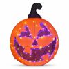 Halloween Outdoor Decor * | Joiedomi Led Yard Lights Tinsel Pumpkin (1 Head) 30In Halloween Decorations