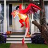 Halloween Inflatables * | Joiedomi 5Ft Hanging Flying Dragon Inflatable Decoration Halloween Decorations