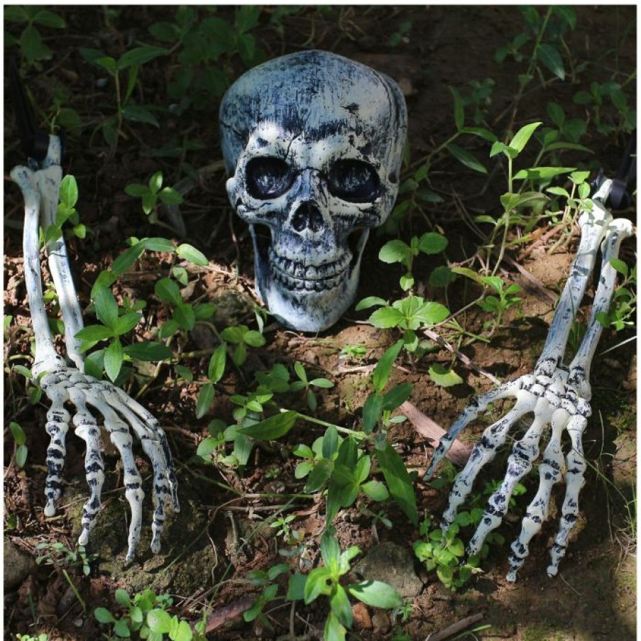 Halloween Outdoor Decor * | Joyin Halloween Skeleton Groundbreaker Yard Decoration Halloween Decorations