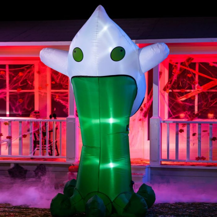 Halloween Inflatables * | Joiedomi 10Ft Tall Halloween Inflatable Throwing Up Ghost Halloween Decorations