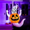 Halloween Inflatables * | Joiedomi 4Ft Halloween Inflatable Ghost In A Pumpkin Halloween Decorations