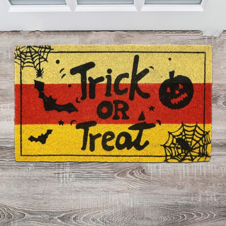 Halloween Indoor Decor * | Joyin Trick Or Treat Doormat 30In X 17In Halloween Decorations