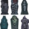 Halloween Outdoor Decor * | Joyin 6Pcs Tombstone With Snake Design Decorations 17In Halloween Decorations