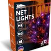 Halloween Lights * | Joiedomi 100 Led Halloween Net Lights Halloween Decorations