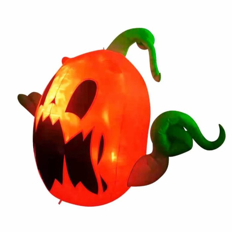 Halloween Inflatables * | Joiedomi 4Ft Halloween Scary Walking Pumpkin Monster Inflatable Halloween Decorations