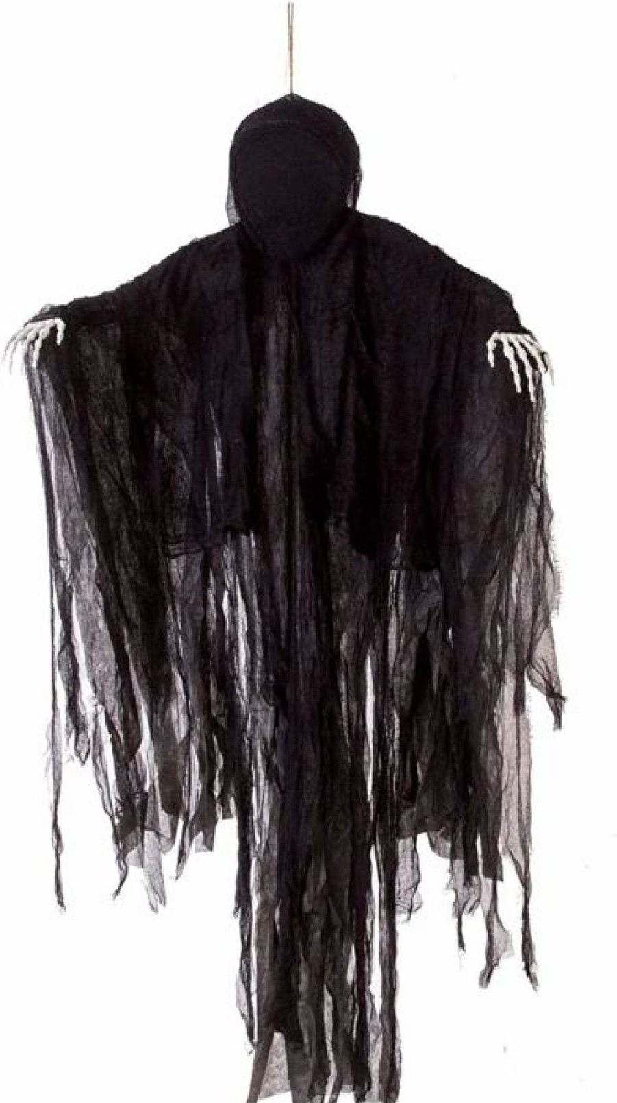 Hanging Decorations * | Joyin Dark Hanging Grim Reaper Halloween Decoration 5Ft Halloween Decorations