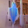 Hanging Decorations * | Joyin Light-Up White Hanging Ghost 54In Halloween Decorations