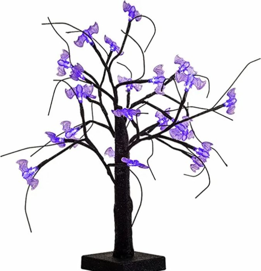 Halloween Indoor Decor * | Joiedomi Glitter Spooky Tree Decoration 1.5Ft Halloween Decorations