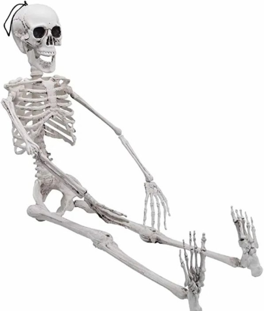 Spooky Scary Skeletons * | Joyin Posable Skeleton Halloween Decoration 36In Halloween Decorations