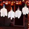 Hanging Decorations * | Joyin 4Pcs Hanging Ghost With Colorful Hat 27.5In Halloween Decorations