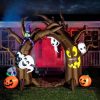 Halloween Inflatables * | Joiedomi 10Ft Halloween Inflatable Tree Archway With Skulls And Characters Halloween Decorations