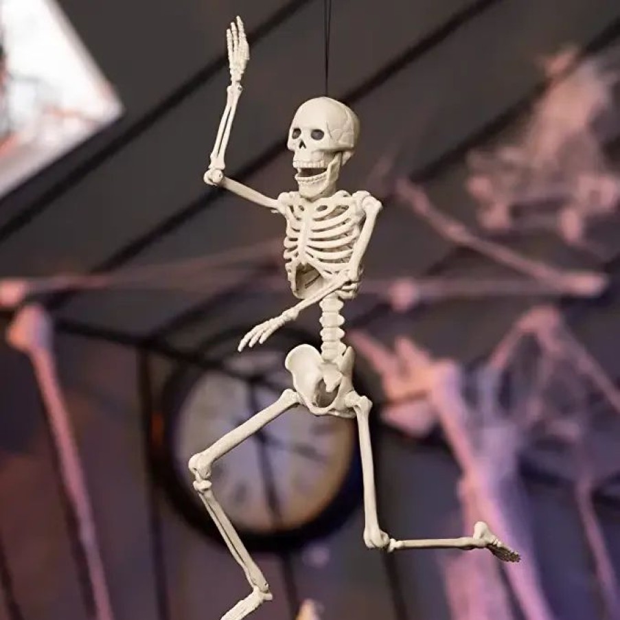 Spooky Scary Skeletons * | Joyin 5Pcs Posable Halloween Skeleton Decoration Halloween Decorations