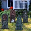 Halloween Outdoor Decor * | Joyin 6Pcs Tombstone In Grim Reaper Design Decorations 17In Halloween Decorations