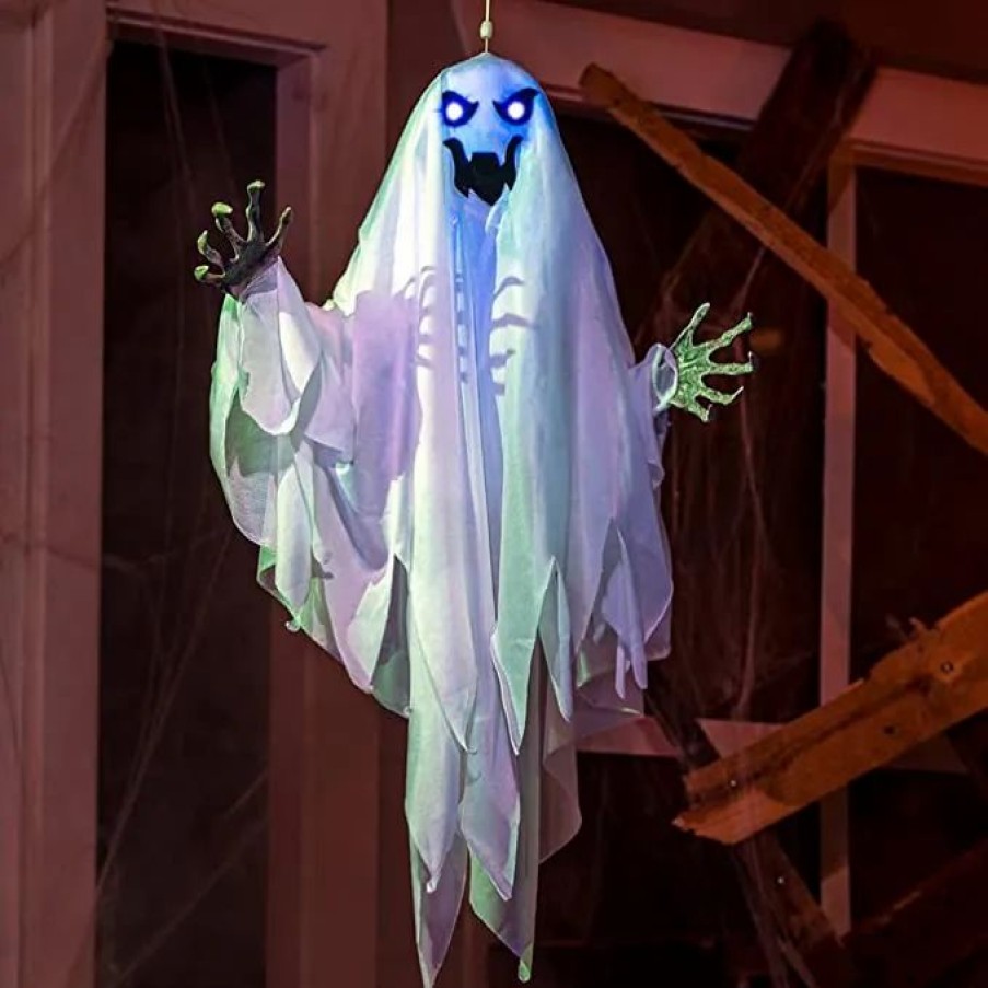 Hanging Decorations * | Joyin Halloween Animated Hanging Ghost Decoration Halloween Decorations