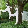 Halloween Outdoor Decor * | Joyin 2Pcs Tree Wrap Decoration Ghost 53In Halloween Decorations